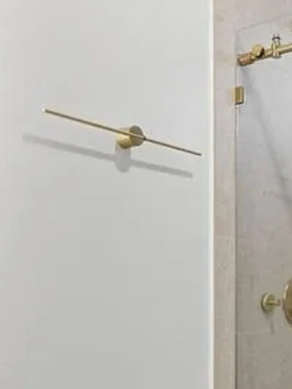Bathroom Towel Rack Non Perforated Towel Rack Movable Single Pole Towel Rack